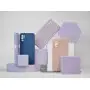 Чохол для Samsung Galaxy A12 (A125) Wave colorful light purple