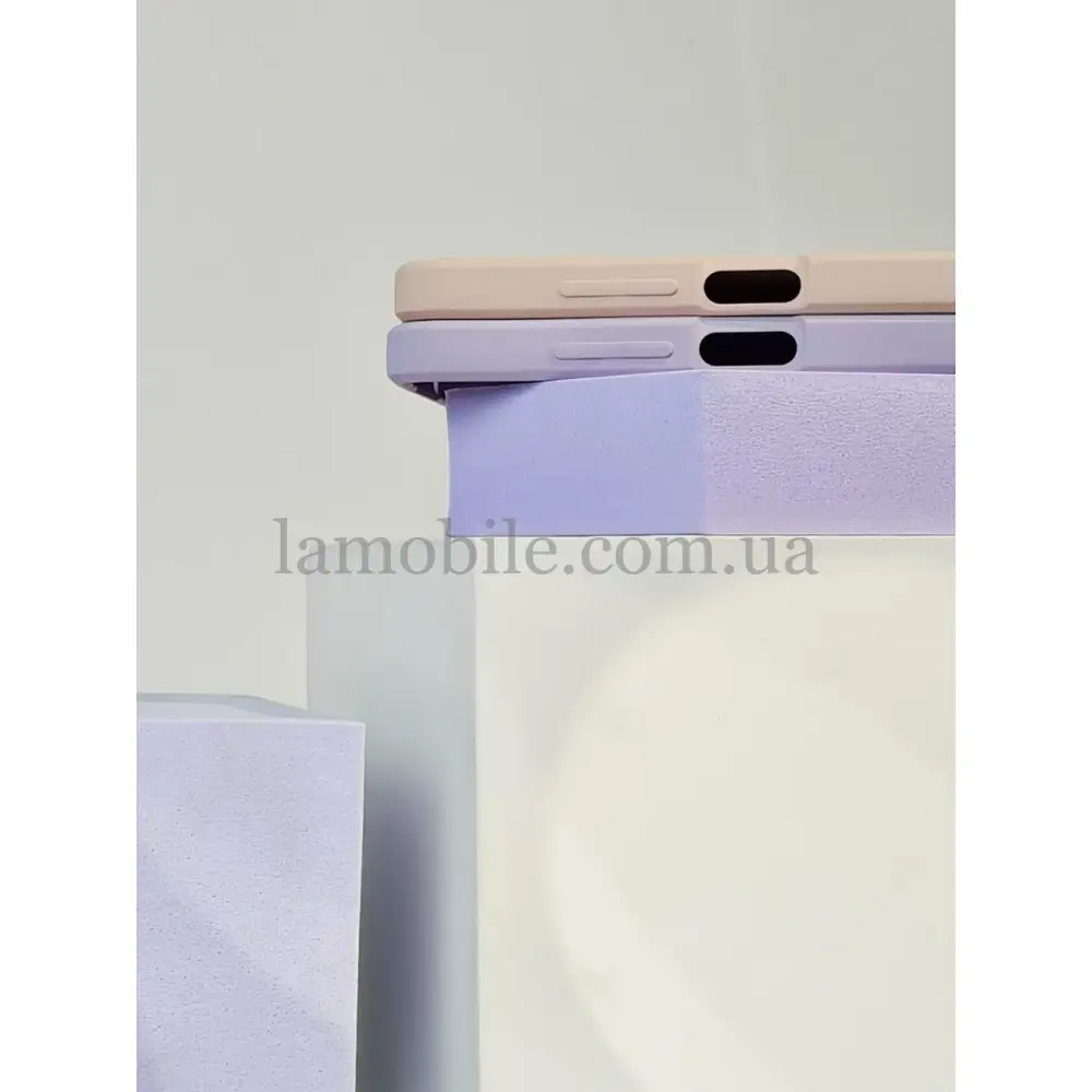 Чохол для Samsung Galaxy A12 (A125) Wave colorful light purple