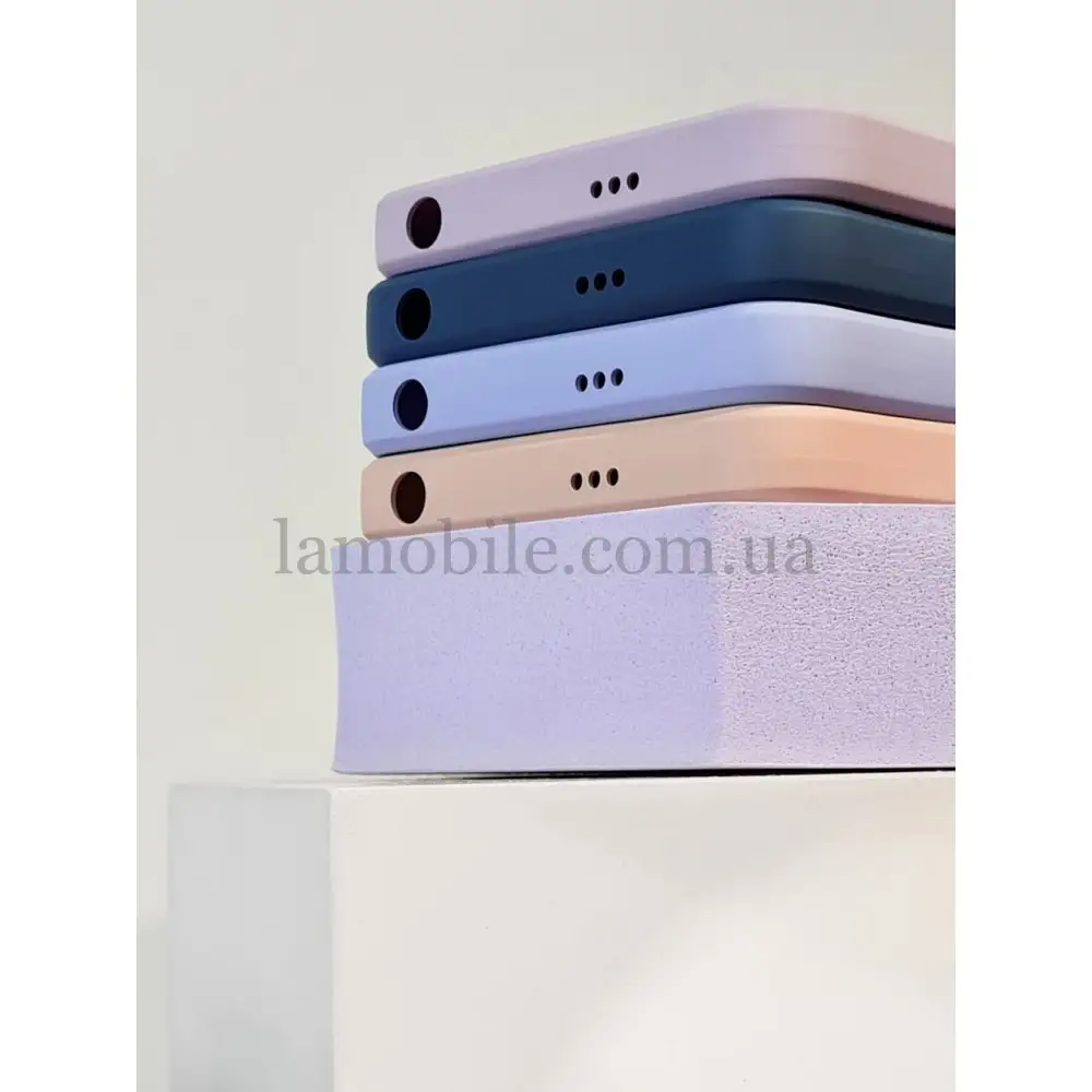 Чохол для Samsung Galaxy A12 (A125) Wave colorful light purple