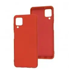 Чохол для Samsung Galaxy A12 (A125) Wave colorful red