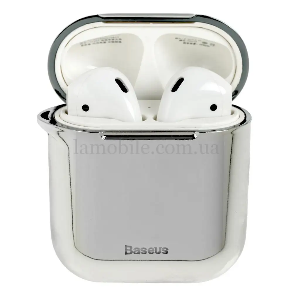 Чохол для Airpods Baseus Shining hook сріблястий