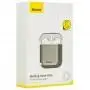 Чохол для Airpods Baseus Shining hook сріблястий