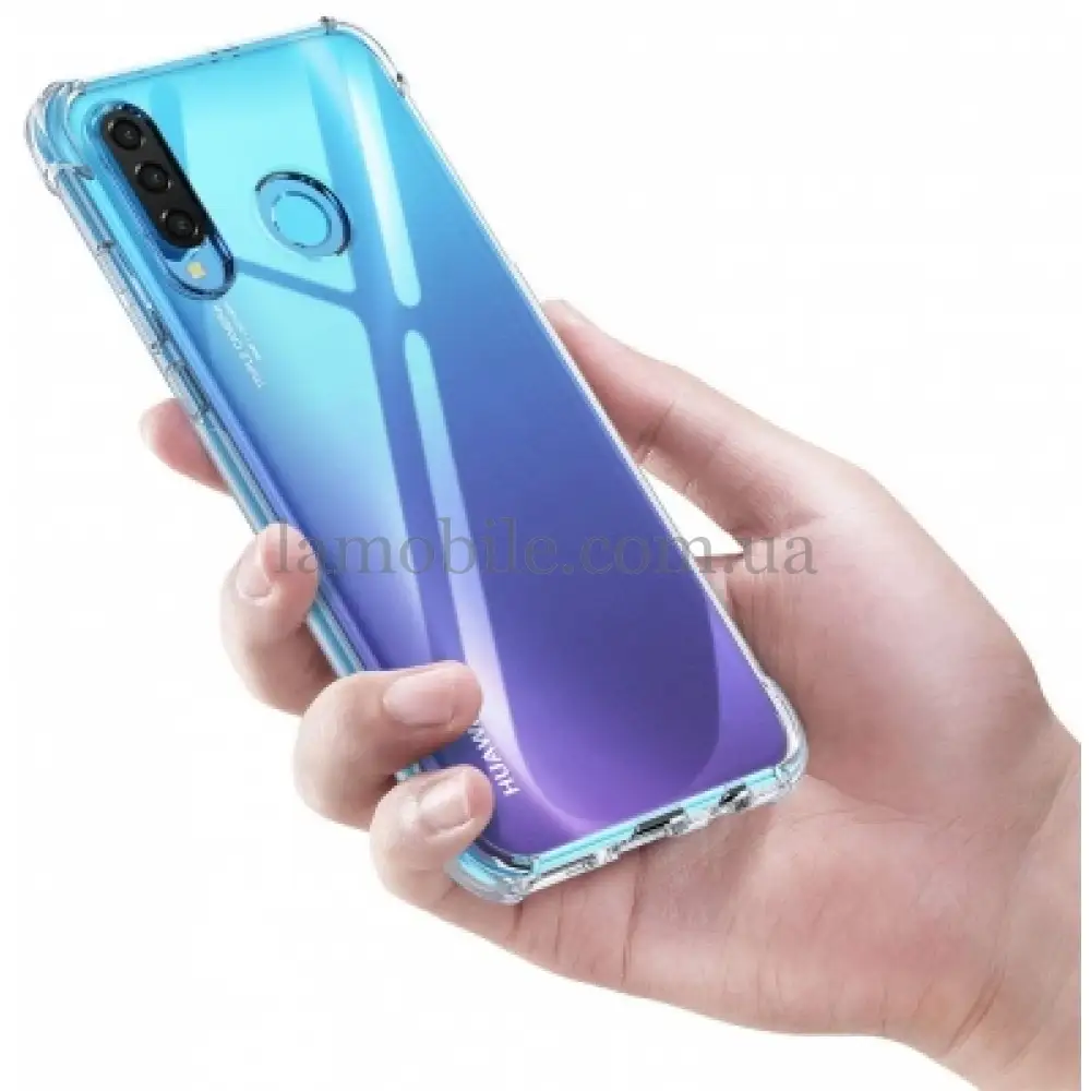 Чохол для Huawei P30 Lite WXD Full camera ударостійкий прозорий