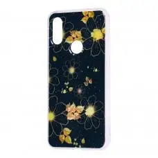 Чехол для Xiaomi Redmi 7 Flowers Confetti "ромашка" 