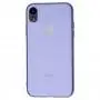 Чохол для iPhone Xr Silicone case матовий (TPU) лавандовий