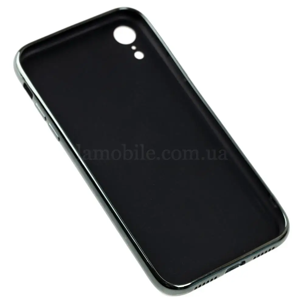 Чохол для iPhone Xr Silicone case матовий (TPU) темно-зелений