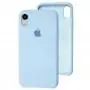 Чехол silicone case для iPhone Xr голубой / mist blue