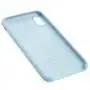 Чехол silicone case для iPhone Xr голубой / mist blue