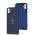 Чехол для Samsung Galaxy A04E (A042) Silicone Full Трезубец синий