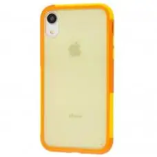 Чехол для iPhone Xr LikGus Mix Colour оранжевый