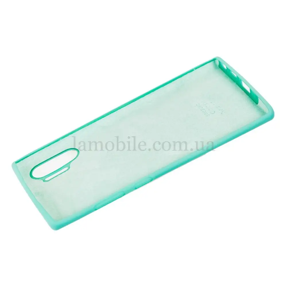 Чохол для Samsung Galaxy Note 10+ (N975) Silicone Full бірюзовий