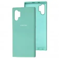 Чохол для Samsung Galaxy Note 10+ (N975) Silicone Full бірюзовий