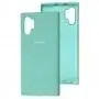 Чохол для Samsung Galaxy Note 10+ (N975) Silicone Full бірюзовий