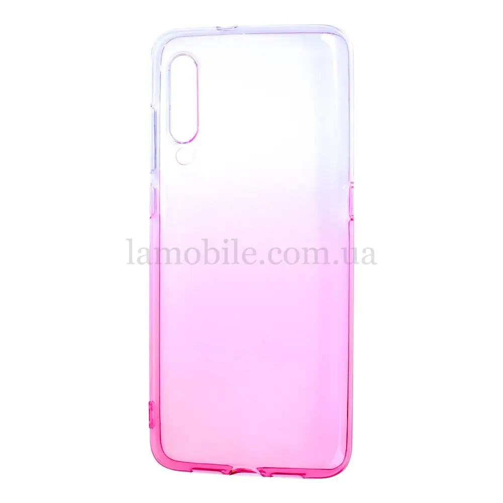 Чехол для Xiaomi Mi 9 Gradient Design розово-белый
