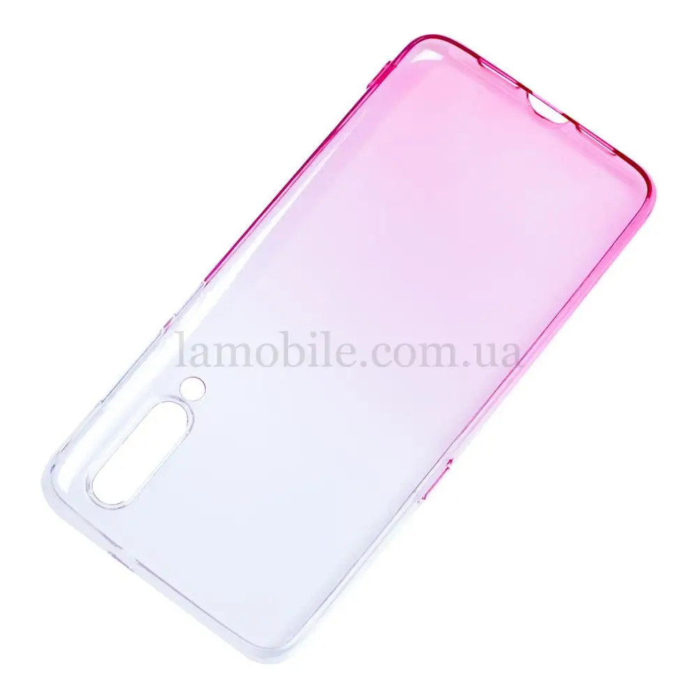 Чехол для Xiaomi Mi 9 Gradient Design розово-белый