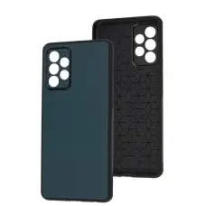 Чехол для Samsung Galaxy A52 Classic leather case forest green