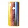 Чохол для Xiaomi Redmi Note 7 / 7 Pro Carbon Gradient Hologram золотистий