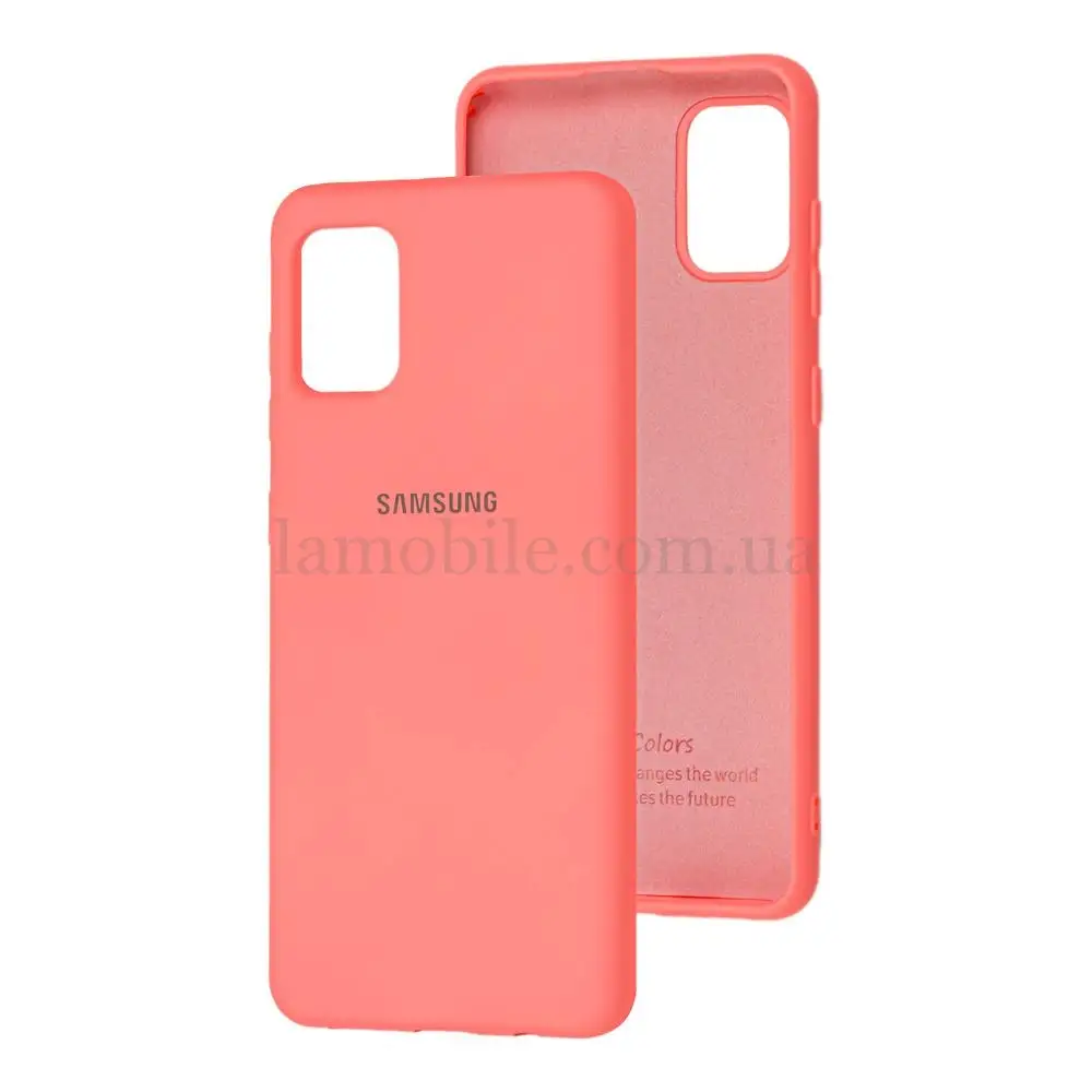 Чохол Samsung Galaxy A31 (A315) My Colors рожевий / peach