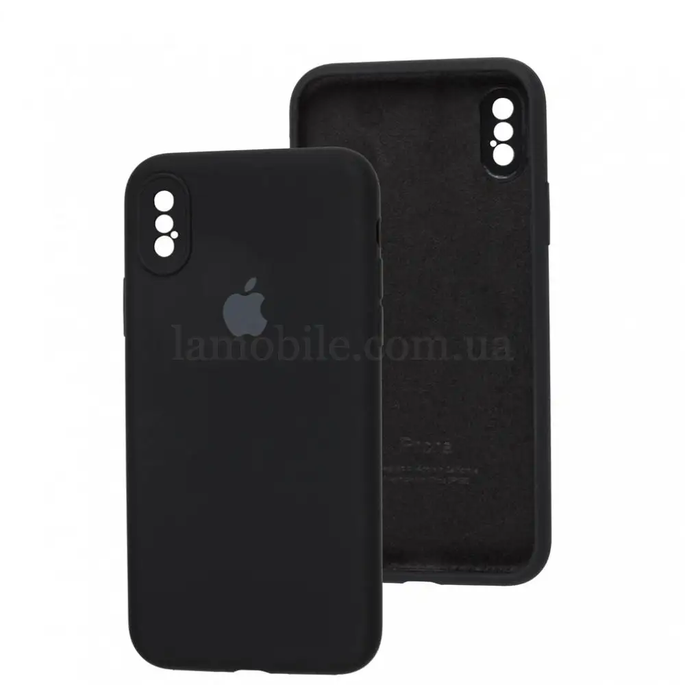 Чохол для iPhone X / Xs Slim Full camera чорний