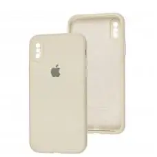 Чохол для iPhone X / Xs Slim Full camera antique white