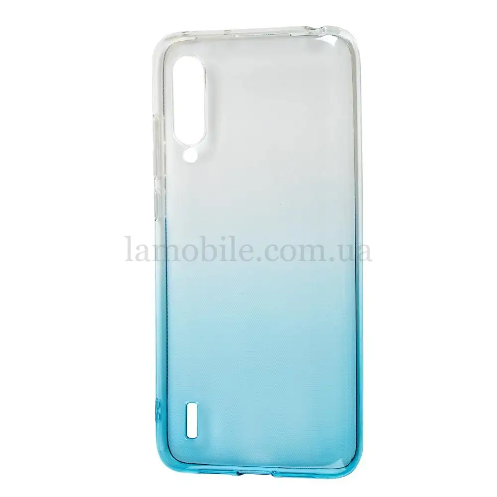 Чохол для Xiaomi  Mi A3 Pro / Mi CC9 Gradient Design біло-бірюзовий