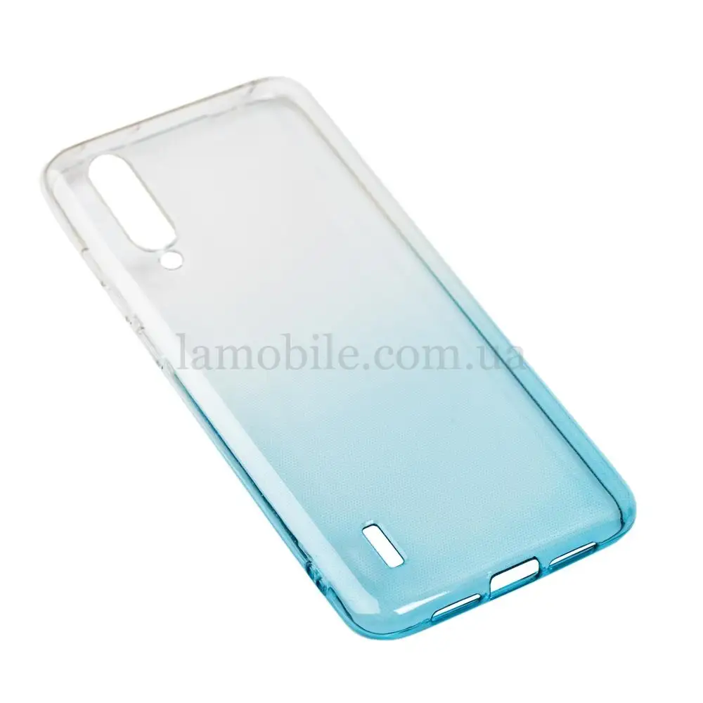 Чохол для Xiaomi  Mi A3 Pro / Mi CC9 Gradient Design біло-бірюзовий