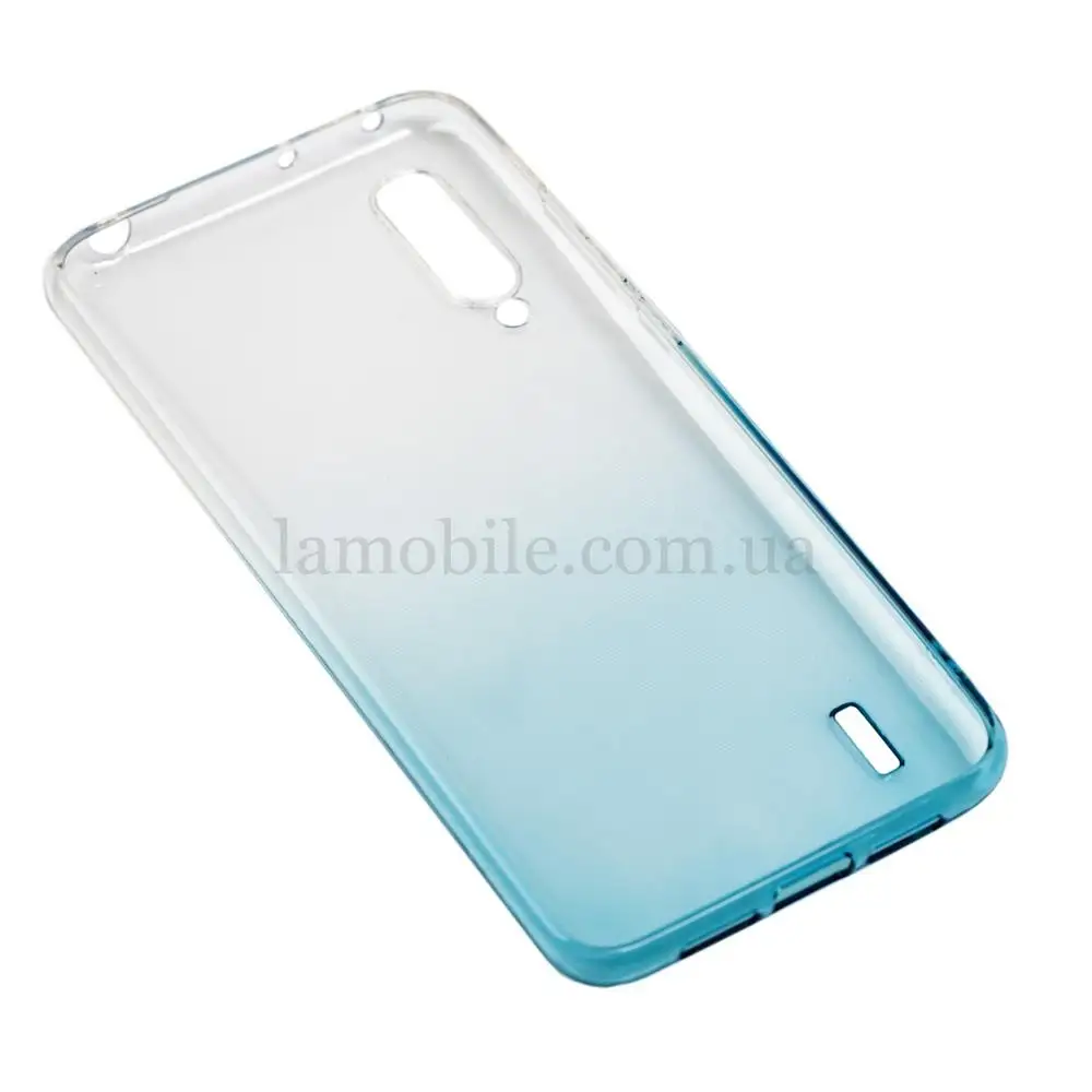 Чохол для Xiaomi  Mi A3 Pro / Mi CC9 Gradient Design біло-бірюзовий