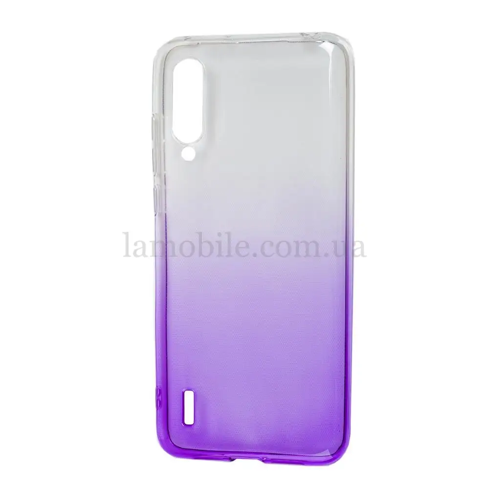Чохол для Xiaomi  Mi A3 Pro / Mi CC9 Gradient Design біло-фіолетовий