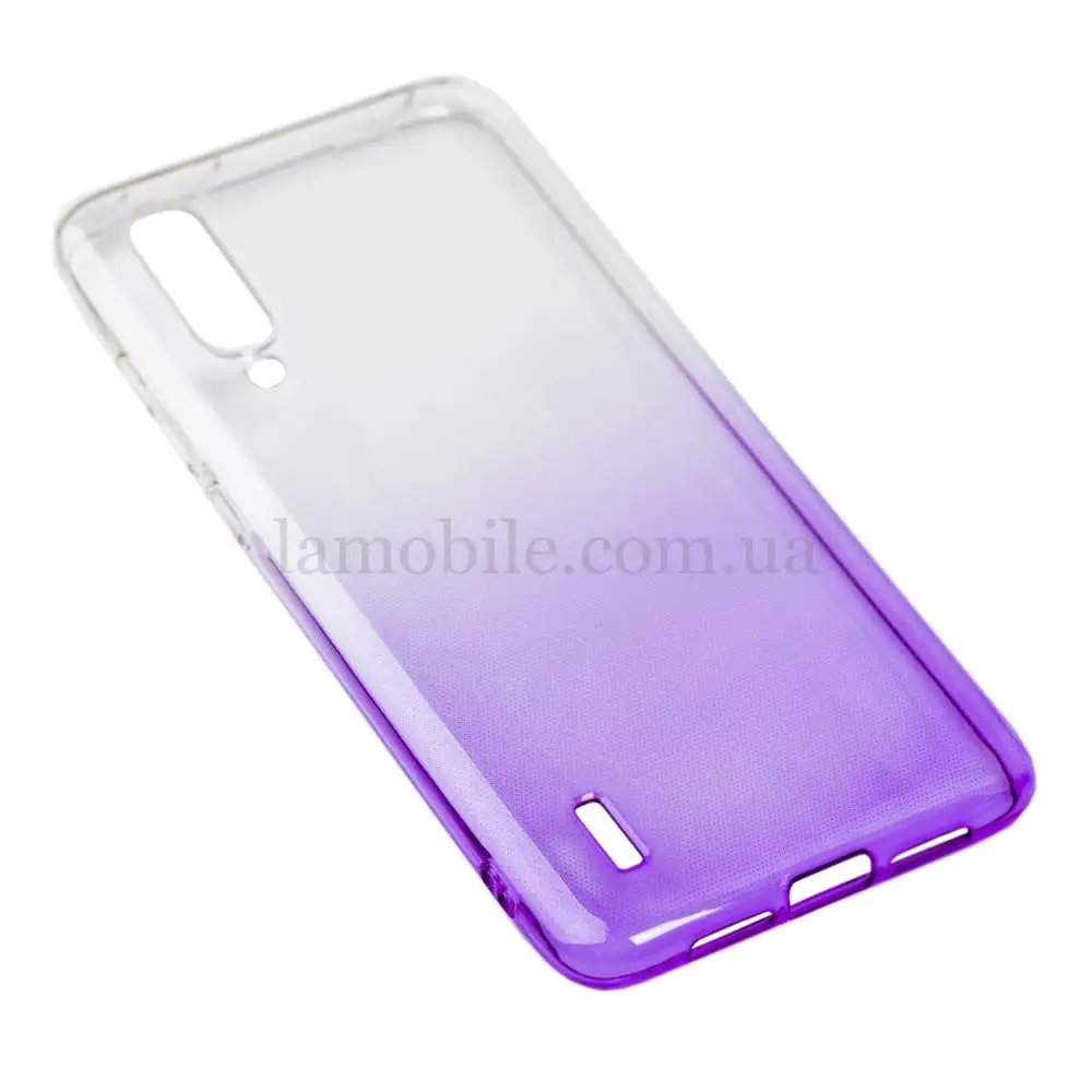 Чохол для Xiaomi  Mi A3 Pro / Mi CC9 Gradient Design біло-фіолетовий