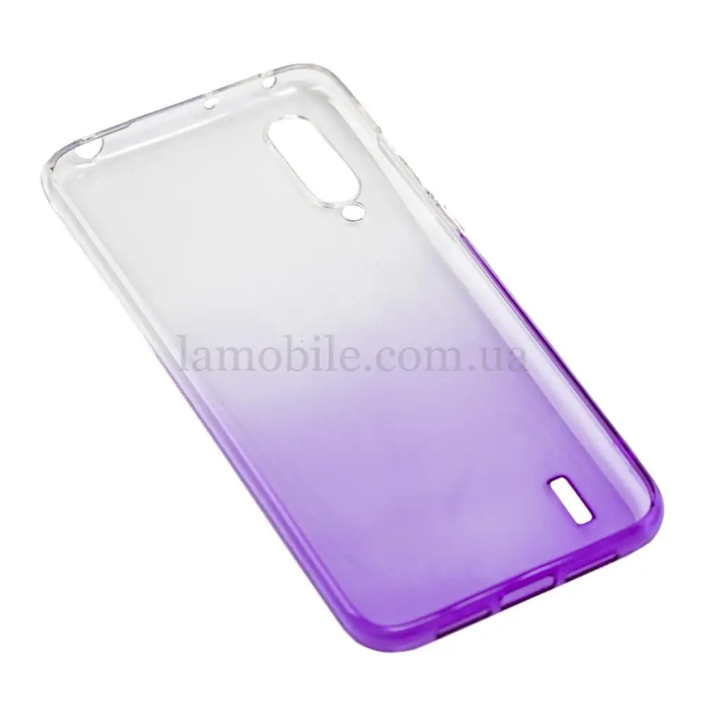 Чохол для Xiaomi  Mi A3 Pro / Mi CC9 Gradient Design біло-фіолетовий