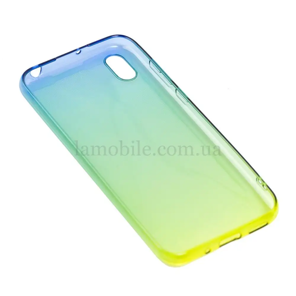 Чехол для Huawei Y5 2019 Gradient Design желто-зеленый