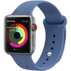 Ремешок Sport Band для Apple Watch 38mm / 40mm blue grey