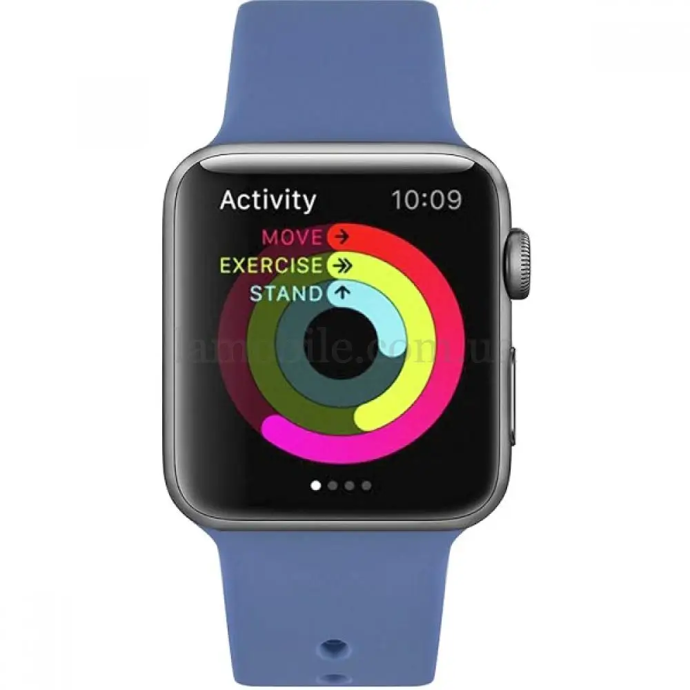 Ремінець Sport Band для Apple Watch 38mm / 40mm blue grey