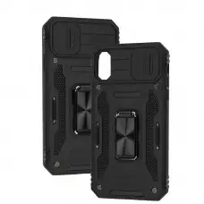 Чохол для iPhone Xr Camshield Army Ring чорний