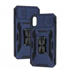 Чохол для iPhone Xr Camshield Army Ring синій / navy