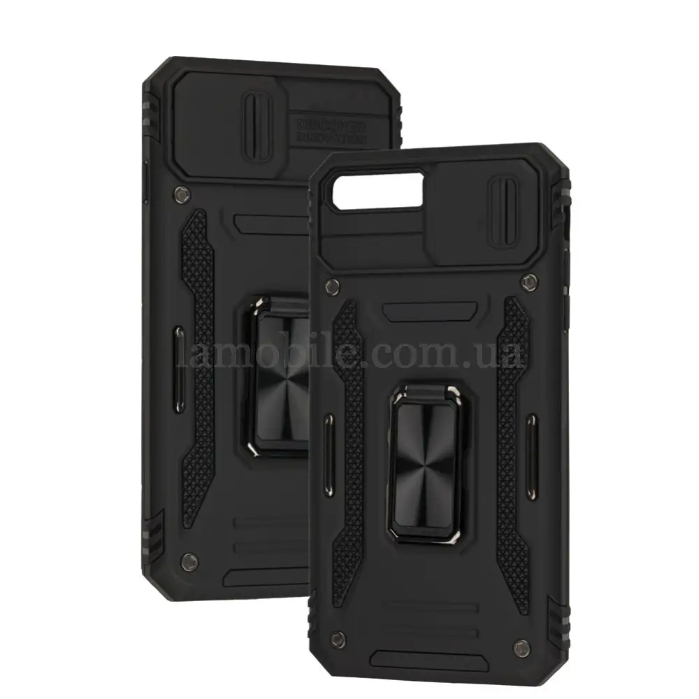 Чехол для iPhone 7 Plus/8 Plus Camshield Army Ring черный