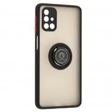 Чехол для Samsung Galaxy M31s (M317) LikGus Edging Ring черный / красный          