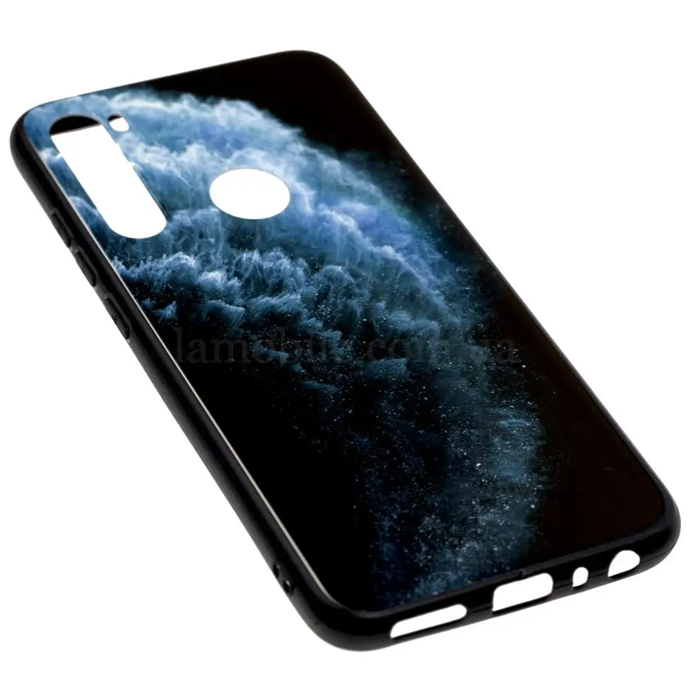 Чохол для Xiaomi Redmi Note 8 print + pops "хвиля"