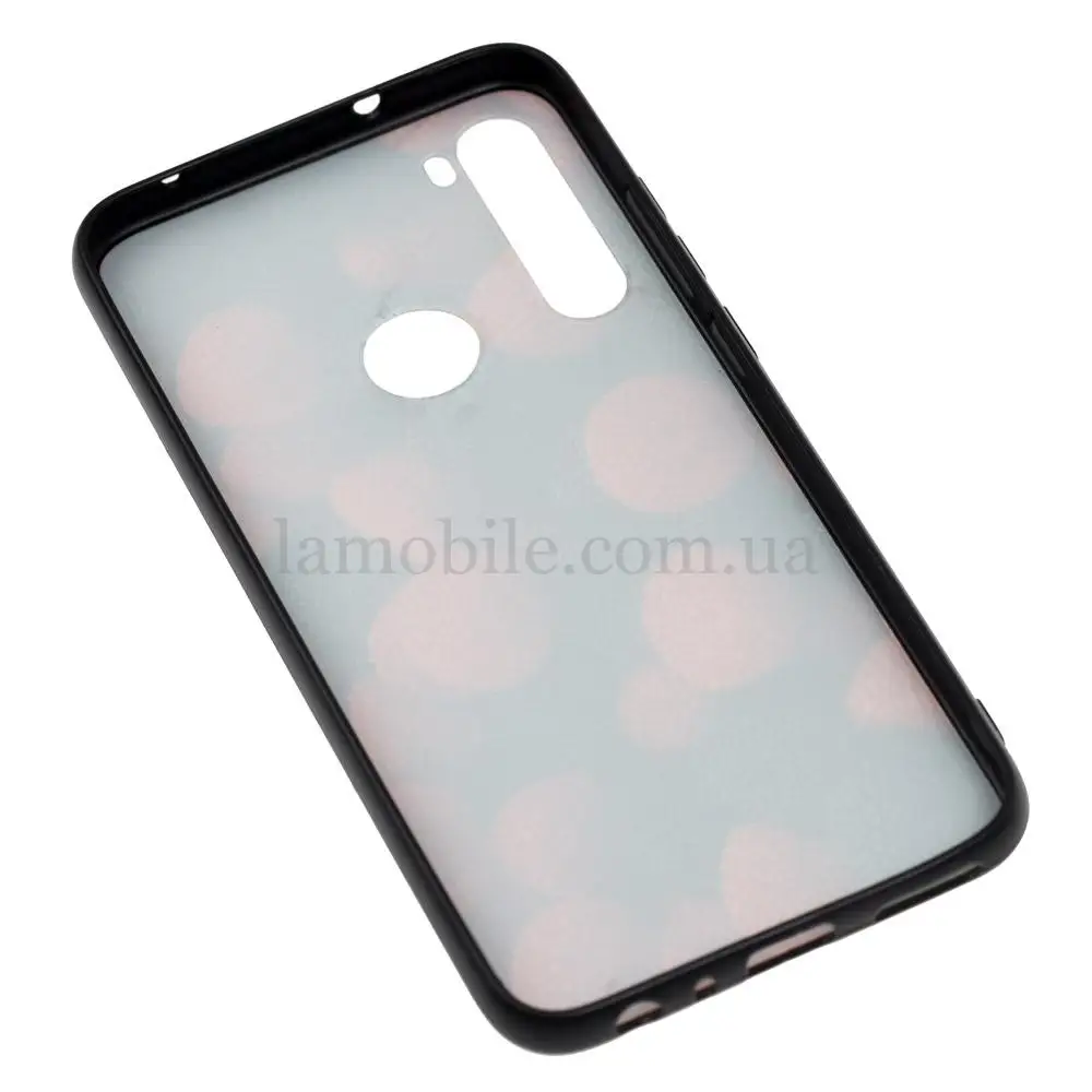Чехол для Xiaomi Redmi Note 8 print + pops "земляника"