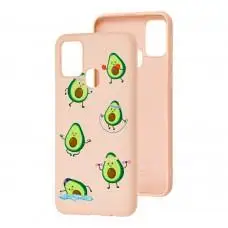 Чехол для Samsung Galaxy M31 (M315) Wave Fancy sports avocado / pink sand
