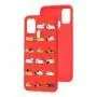 Чехол для Samsung Galaxy M31 (M315) Wave Fancy sleeping dogs / red