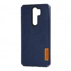 Чехол для Xiaomi Redmi Note 8 Pro Spigen grid темно-синий