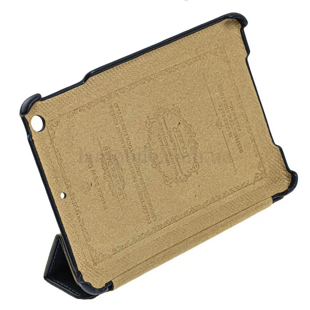 Чехол планшет iCarer Ultra thin genuine leather iPad Mini / mini 2 / mini 3 синий
