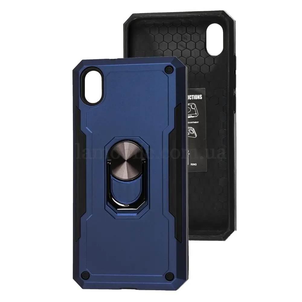 Чохол для Xiaomi Redmi 7A Honor Hard Defence темно-синій