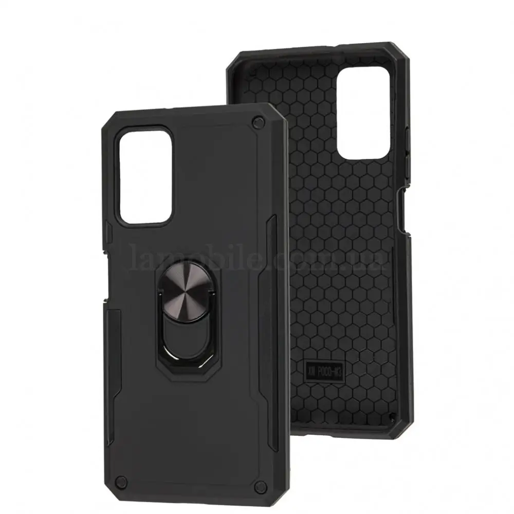 Чехол для Xiaomi Poco M3 / Redmi 9T Honor Hard Defence черный