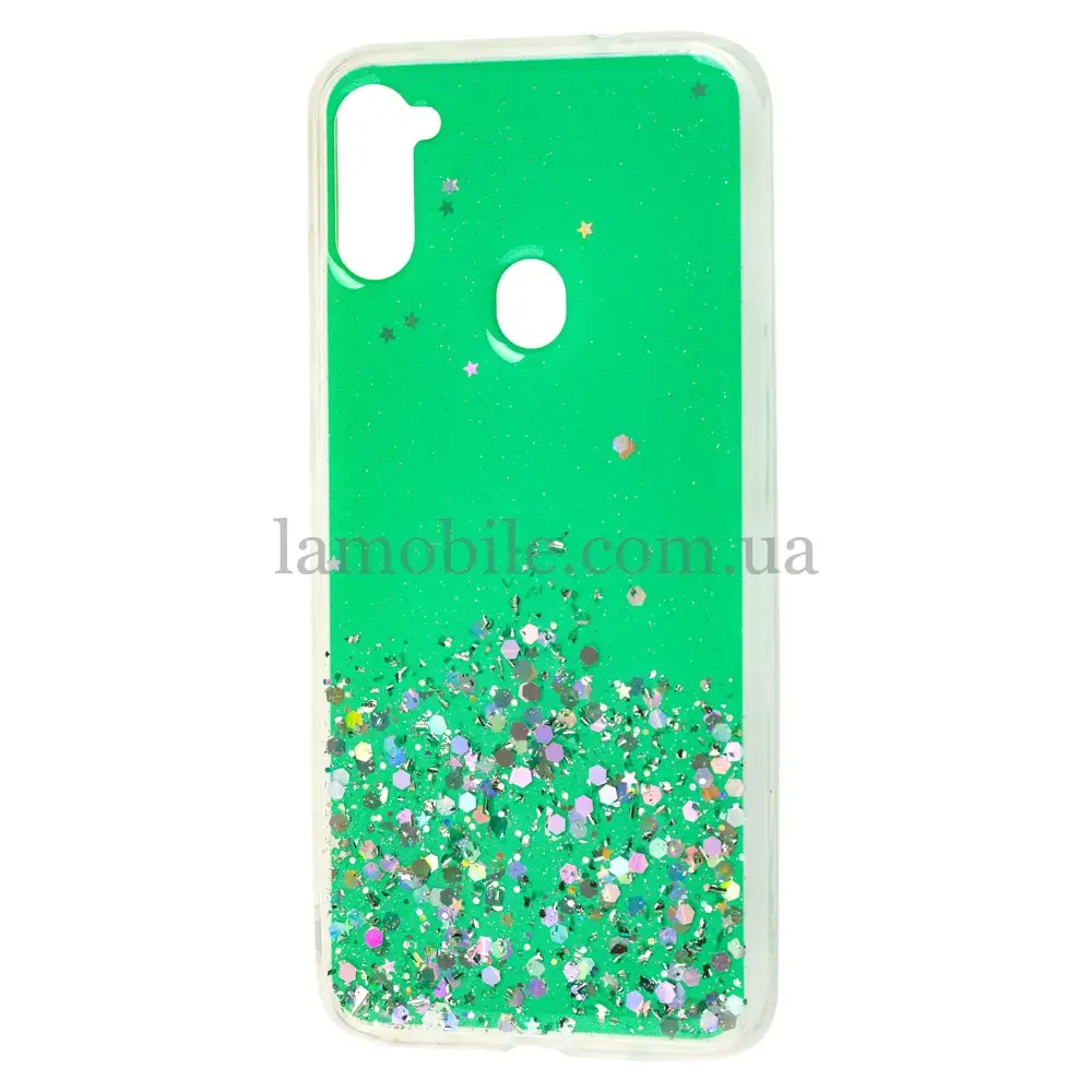 Чохол для Samsung Galaxy A11 / M11 Wave confetti м'ятний