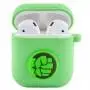 Чохол для AirPods Marvel M-Comics "hulk" зелений
