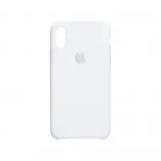 Чехол для iPhone X / Xs Silicone case белый