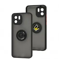 Чехол для Xiaomi Redmi A1/A2 LikGus Edging Ring черный/красный