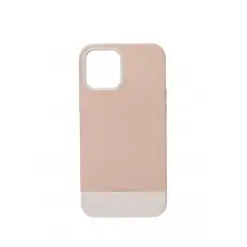 Чохол для iPhone 12 Pro Max Bichromatic grey-beige / white